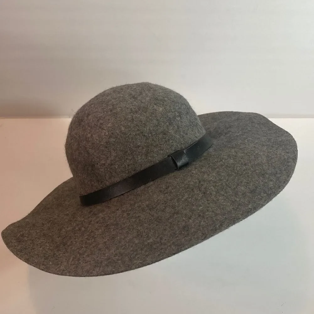 Wool Womens Gray Hat
